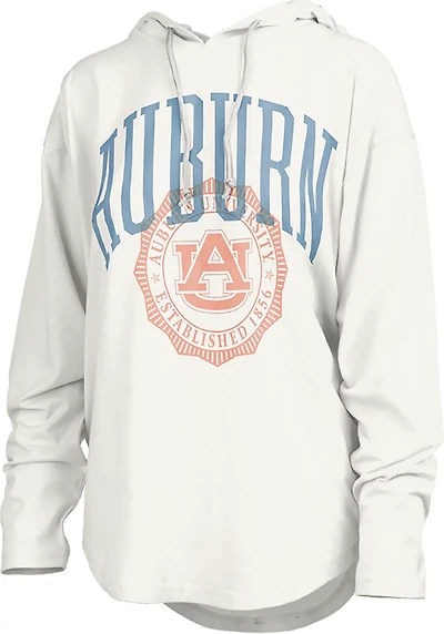 Pressbox Women's Auburn Lawrence San Bruno Hooded Long Sleeve Top