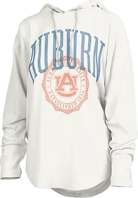 Pressbox Women's Auburn Lawrence San Bruno Hooded Long Sleeve Top