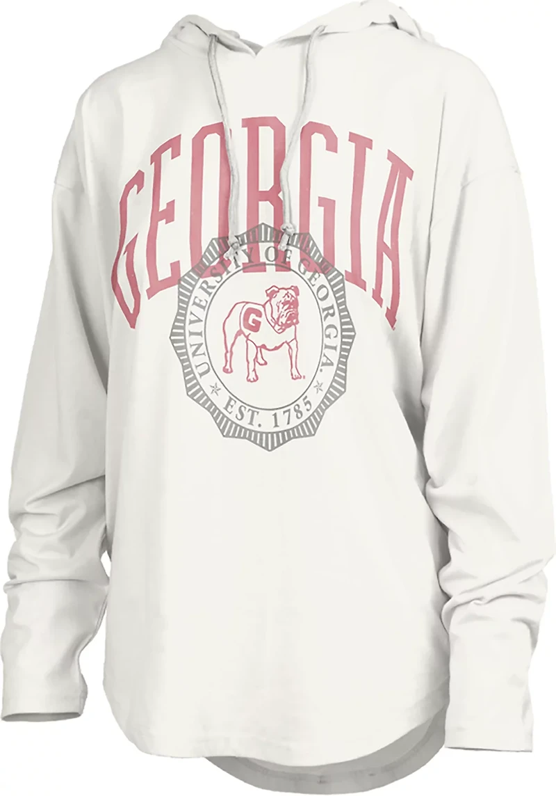 Pressbox Women's Georgia Lawrence San Bruno Hooded Long Sleeve Top