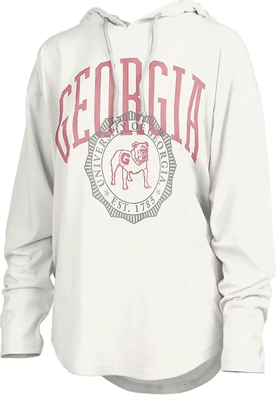 Pressbox Women's Georgia Lawrence San Bruno Hooded Long Sleeve Top