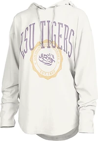 Pressbox Women's LSU Lawrence San Bruno Hooded Long Sleeve Top