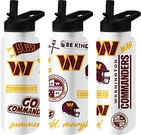 Logo Washington Commanders Native Quencher 34oz Water Bottle