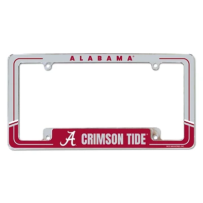 Rico University of Alabama Vintage Team Auto Chrome License Plate Frame