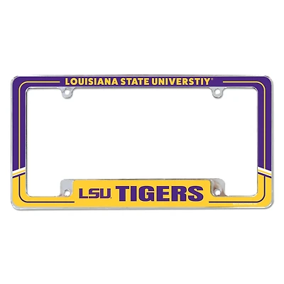 Rico Louisiana State University Vintage Team Auto Chrome License Plate Frame