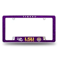 Rico Louisiana State University Bling Team All Over Glitter License Plate Frame