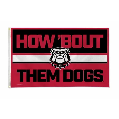 Tag Express Georgia Bulldogs 3 x 5 ft. Bold Banner Flag