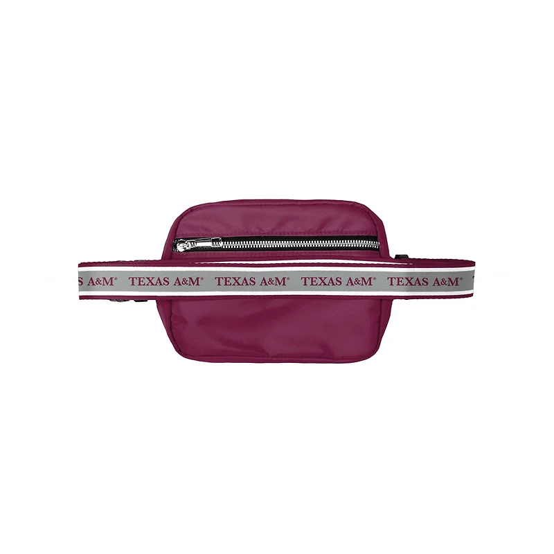 FOCO Texas A&M University Wordmark Crossbody Belt Bag
