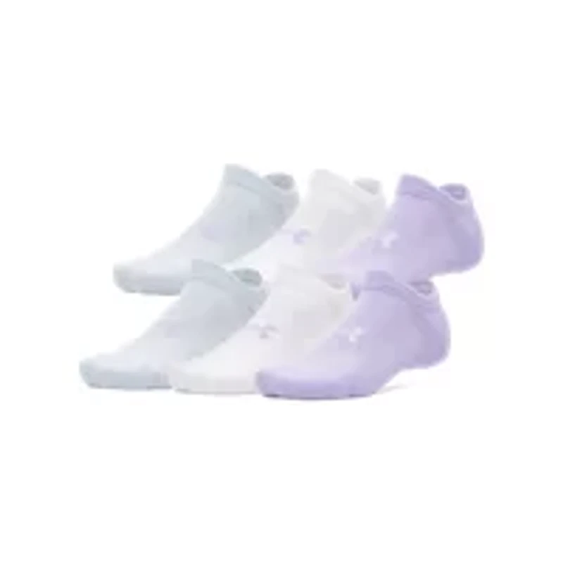 Under Armour Essential Cushion No Show Socks 6-Pack
