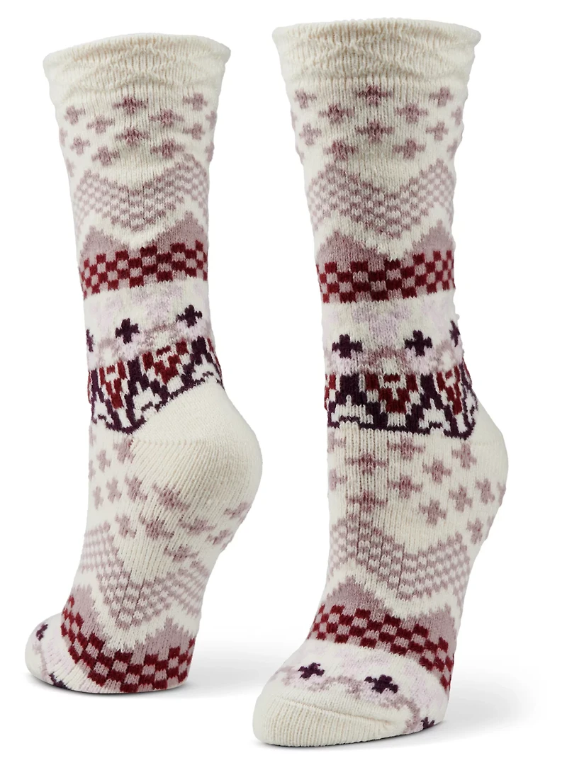 Magellan Outdoors Adults' Fall Quilt Thermal Crew Socks 2-Pack