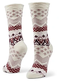 Magellan Outdoors Adults' Fall Quilt Thermal Crew Socks 2-Pack