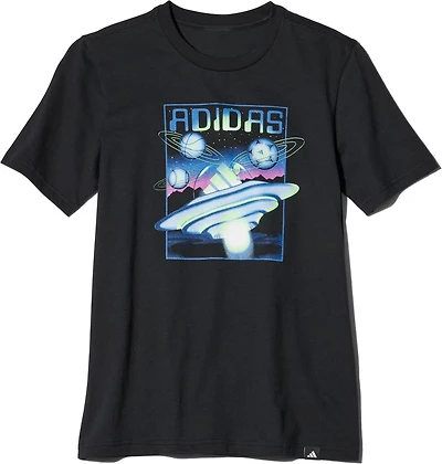 adidas Boys' Out Of This World Short Sleeve Graphic T-shirt