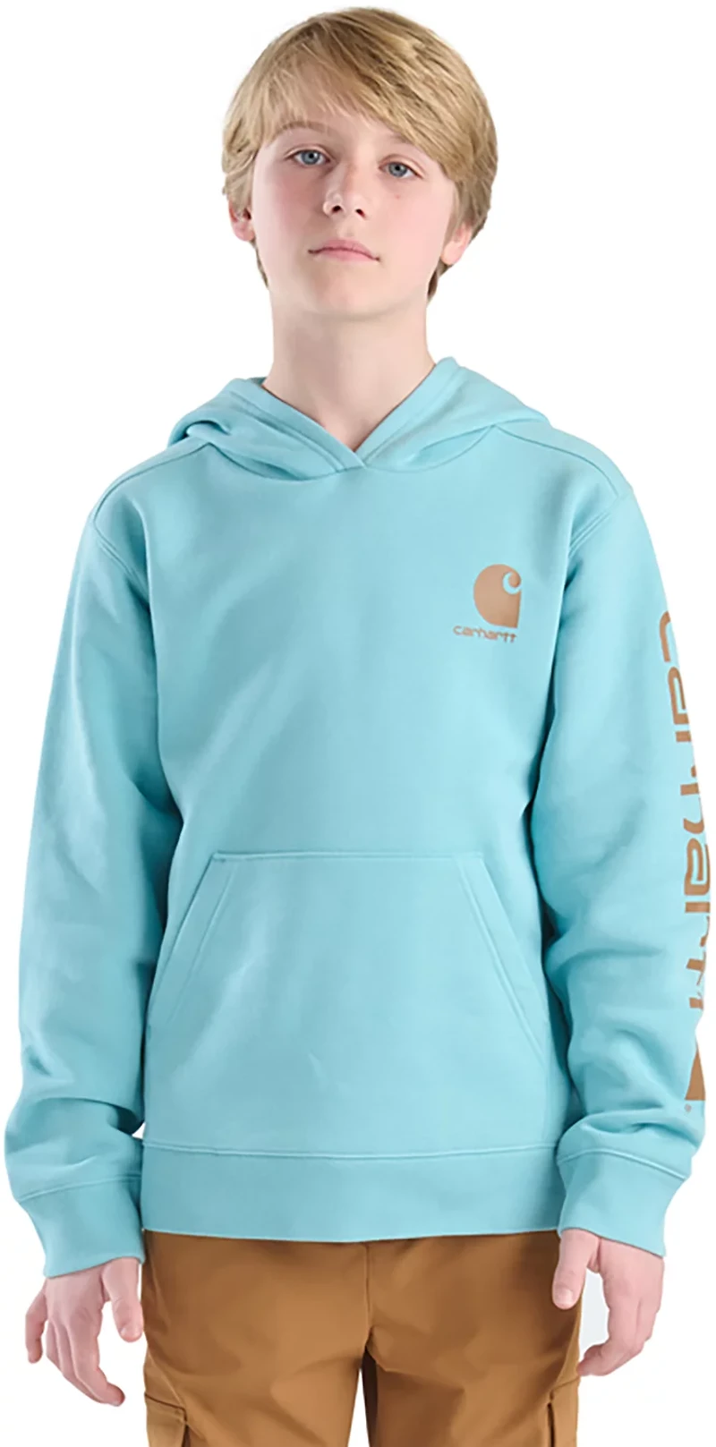 Carhartt Boys' Logo Pullover Hoodie