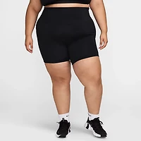 Nike Women's Dri-FIT One High Waisted Plus Biker Shorts 8