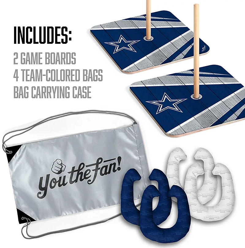YouTheFan Dallas Cowboys Horseshoe Bag Toss
