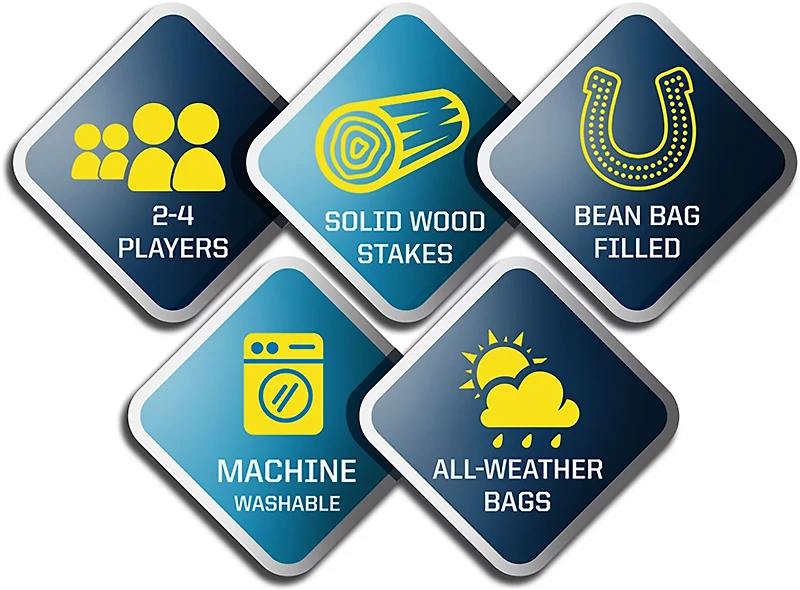 YouTheFan Dallas Cowboys Horseshoe Bag Toss