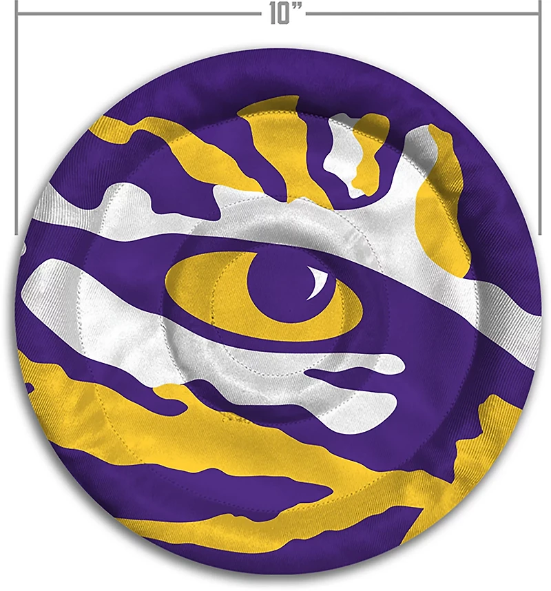 YouTheFan Louisiana State University Tigers Flimzee Bean-Bag Flying Disc
