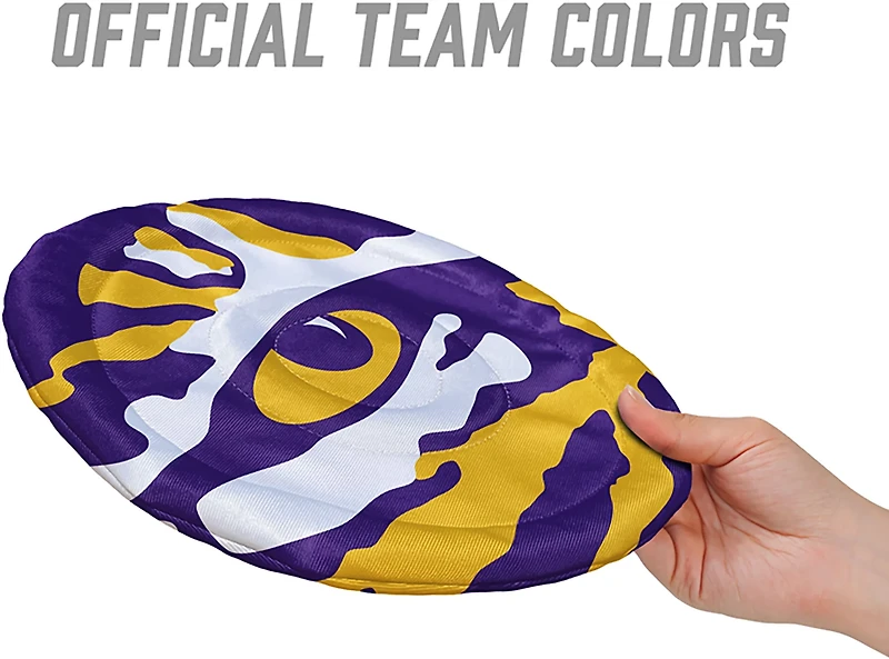 YouTheFan Louisiana State University Tigers Flimzee Bean-Bag Flying Disc