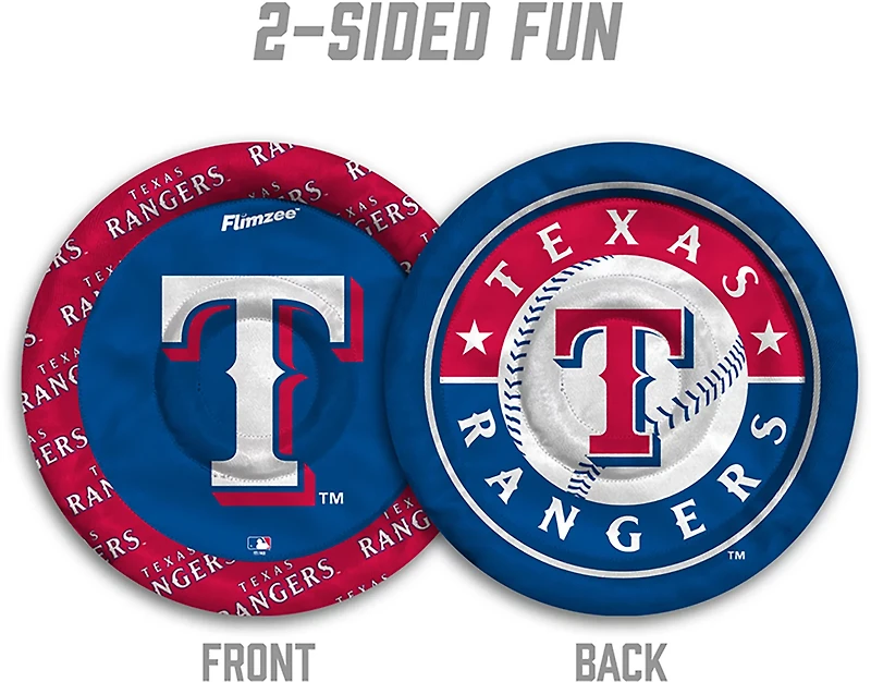 YouTheFan Texas Rangers Flimzee Bean-Bag Flying Disc