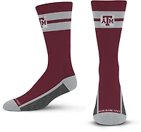 For Bare Feet Texas A&M Aggies Double Tube Stripe Casual Socks
