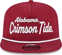 New Era Adults' Alabama Team Script Golfer Cap