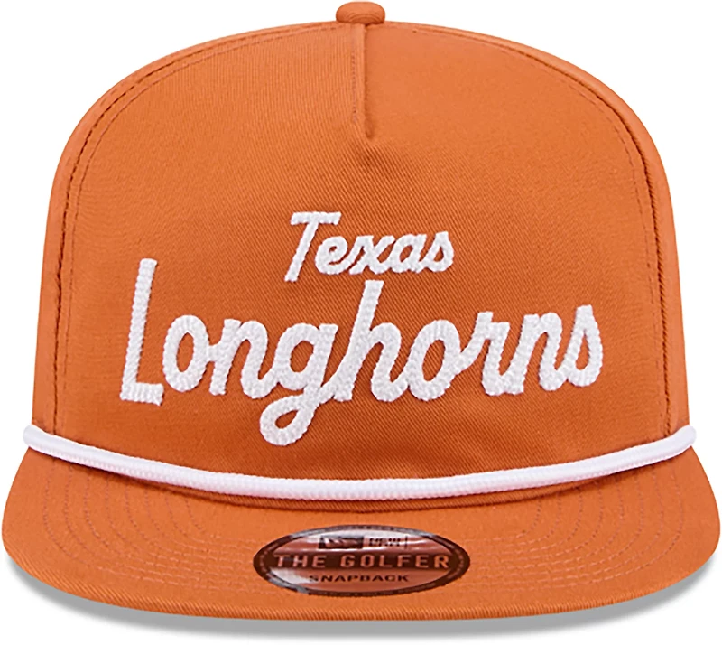 New Era Adults' Texas Team Script Golfer Cap