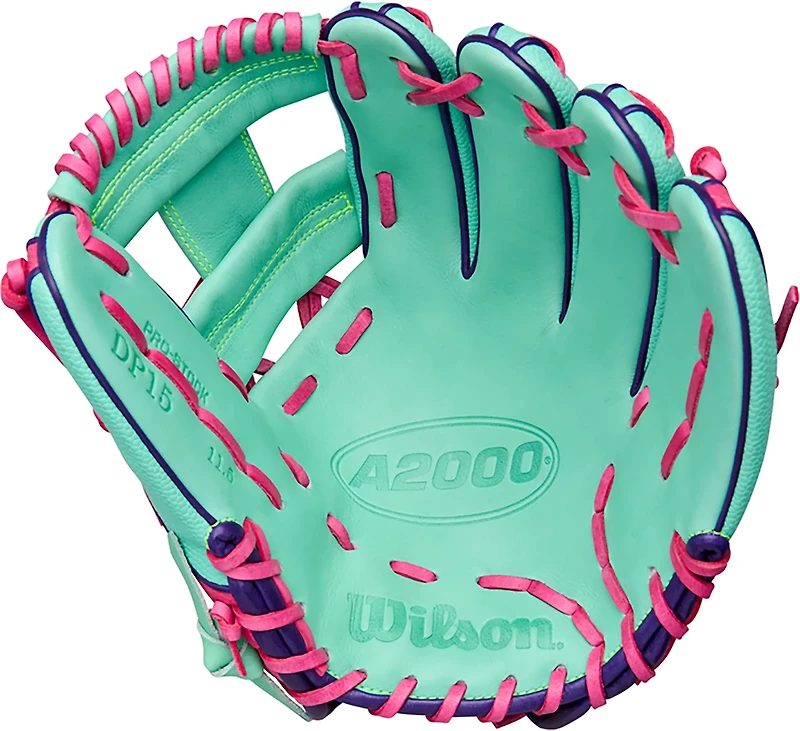 Wilson A2000 DP15 with SuperSkin Baseball Fielding Glove 11.5"