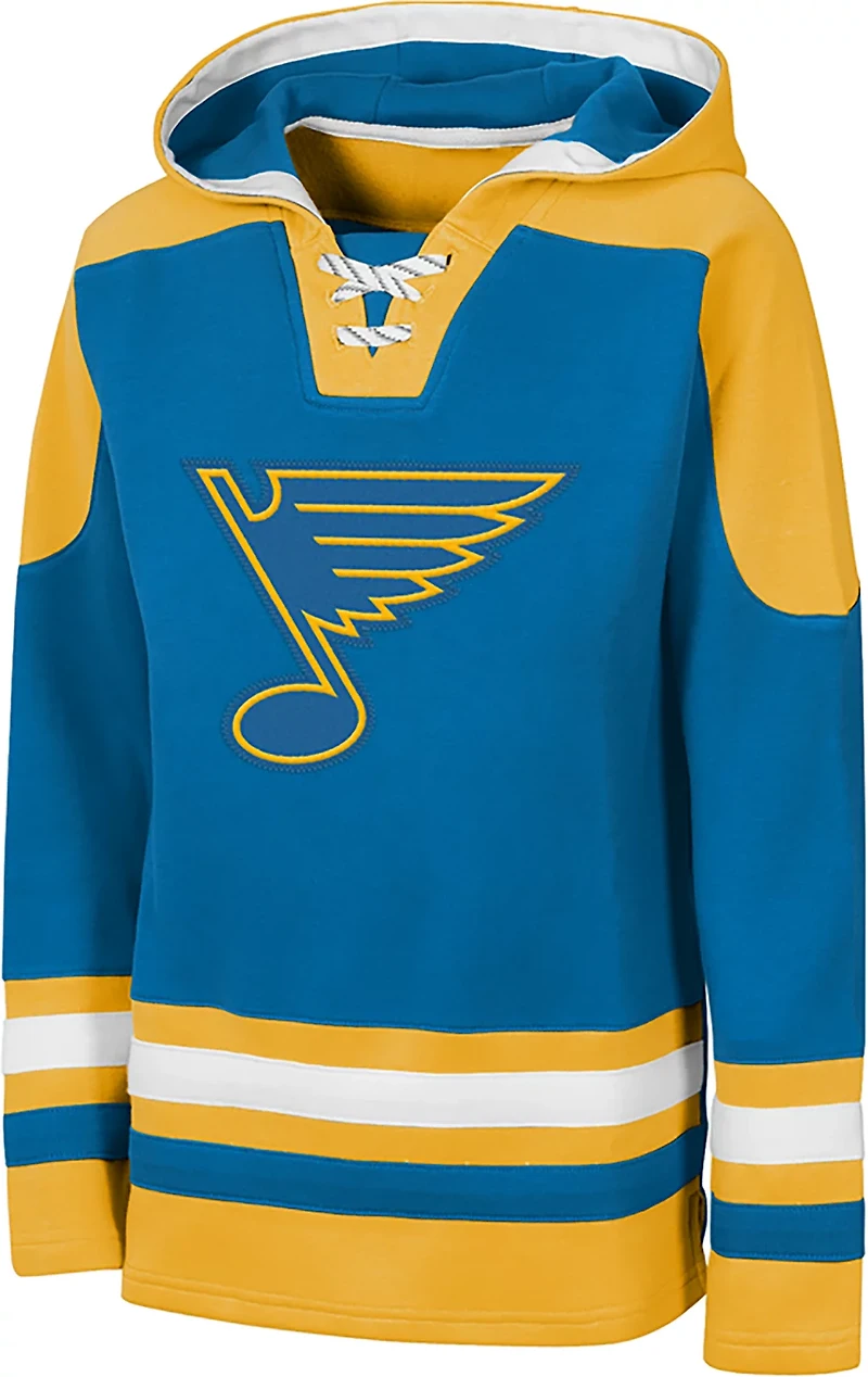 Outerstuff Boys' St. Louis Blues Ageless Must Have Home Fleece Hockey Hoodie