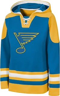 Outerstuff Boys' St. Louis Blues Ageless Must Have Home Fleece Hockey Hoodie