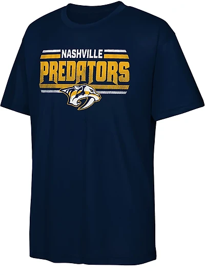 Outerstuff Boys' Nashville Predators Electric Snipe Graphic T-shirt