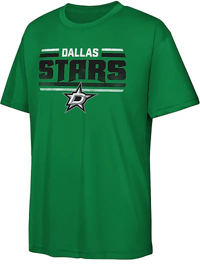 Outerstuff Boys' Dallas Stars Electric Snipe Graphic T-shirt