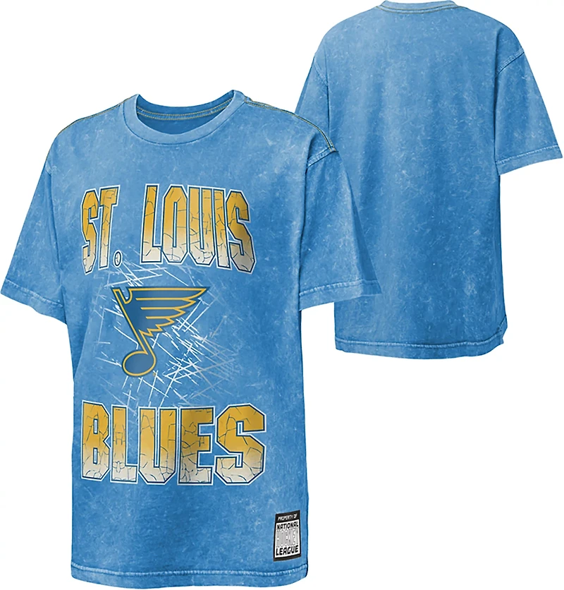 Outerstuff Boys' St. Louis Blues Time to Shine Graphic T-shirt