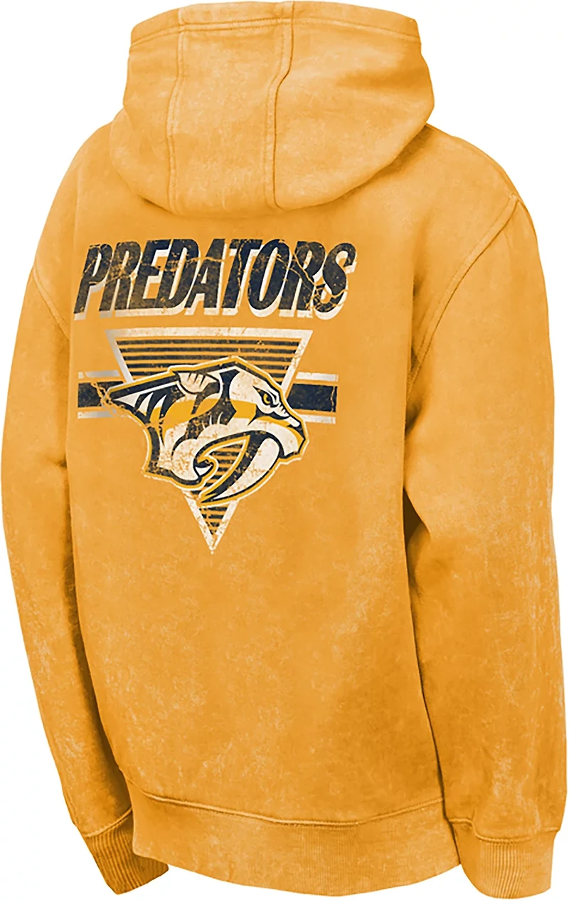 Outerstuff Boys' Nashville Predators Mineral Wash Fleece Hoodie