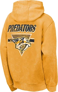 Outerstuff Boys' Nashville Predators Mineral Wash Fleece Hoodie