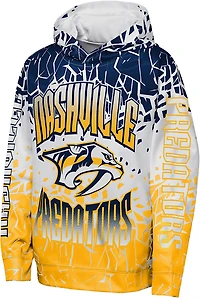 Outerstuff Boys' Nashville Predators Frozen Frenzy Sublimated Pullover Hoodie