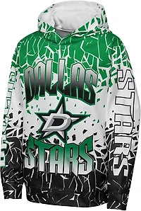 Outerstuff Boys' Dallas Stars Frozen Frenzy Sublimated Pullover Hoodie