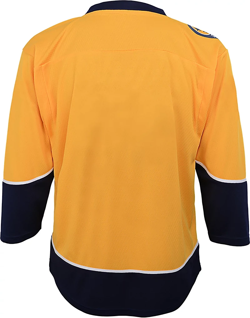 Outerstuff Boys' Nashville Predators Replica Home Team Hockey Jersey