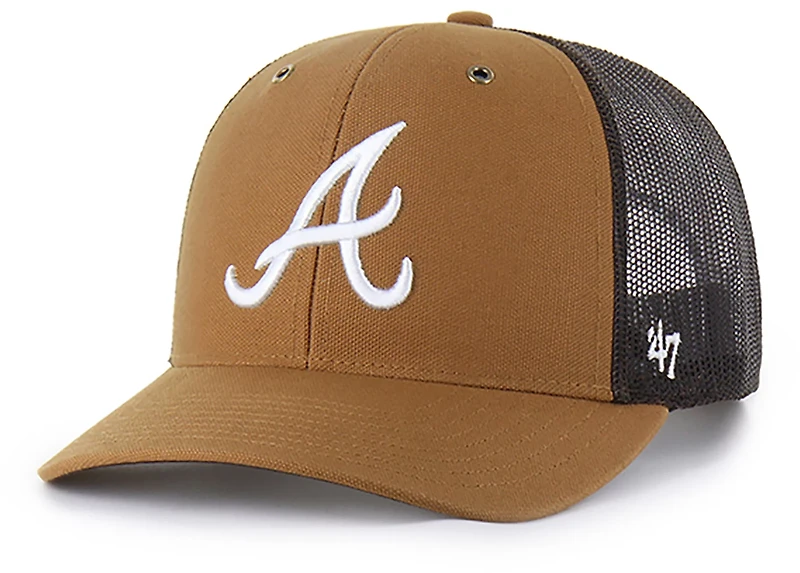 Carhartt x '47 Adults' Braves Trucker Cap