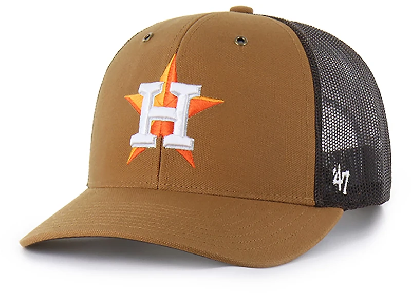 Carhartt x '47 Adults' Astros Trucker Cap