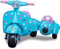 Flybar Starlight Scooter Ride-On Toy with Sidecar