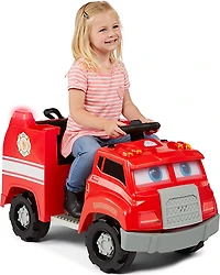 Flybar Kid Trax 6V Interactive Fire Truck
