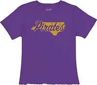 WILDCAT RETRO Women's East Carolina State Script Meet and Greet T-shirt