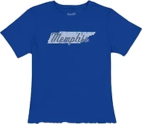WILDCAT RETRO Women's Memphis State Script Meet and Greet T-shirt