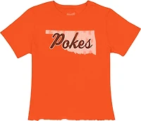 WILDCAT RETRO Women's Oklahoma State University Script Meet and Greet T-shirt