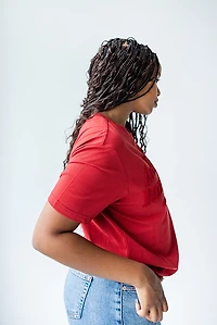 Gameday Social Women's Arkansas Razorbacks Hansen Brush T-shirt