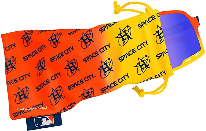Knockaround Adult's Houston Astros MLB City Connect Campeones Sunglasses