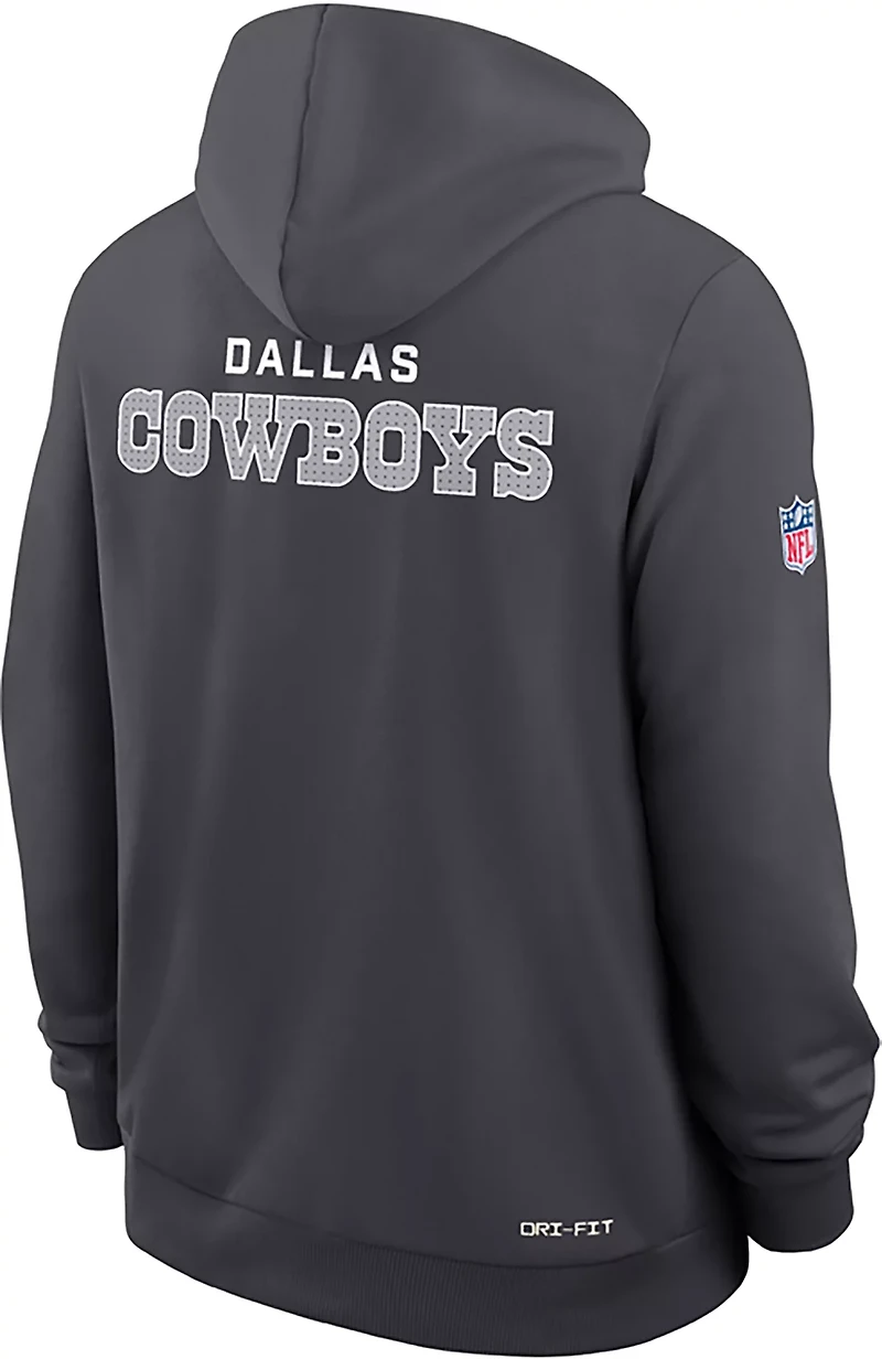 Nike Men's Dallas Cowboys Sideline Dri-FIT Pullover Hoodie