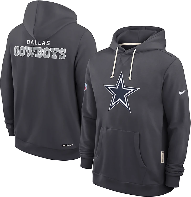 Nike Men's Dallas Cowboys Sideline Dri-FIT Pullover Hoodie