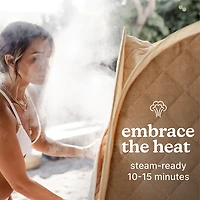 HoMedics SaunaZen Portable Steam Sauna