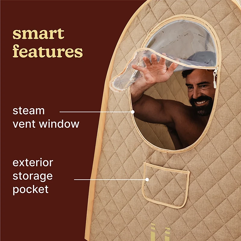 HoMedics SaunaZen Portable Steam Sauna