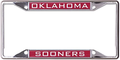 WinCraft Oklahoma Team Chrome License Frame